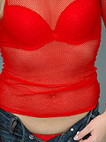 Leia shows off her valentines candy from Leia Loves You